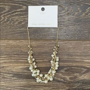 Loft Pearl Statement Necklace